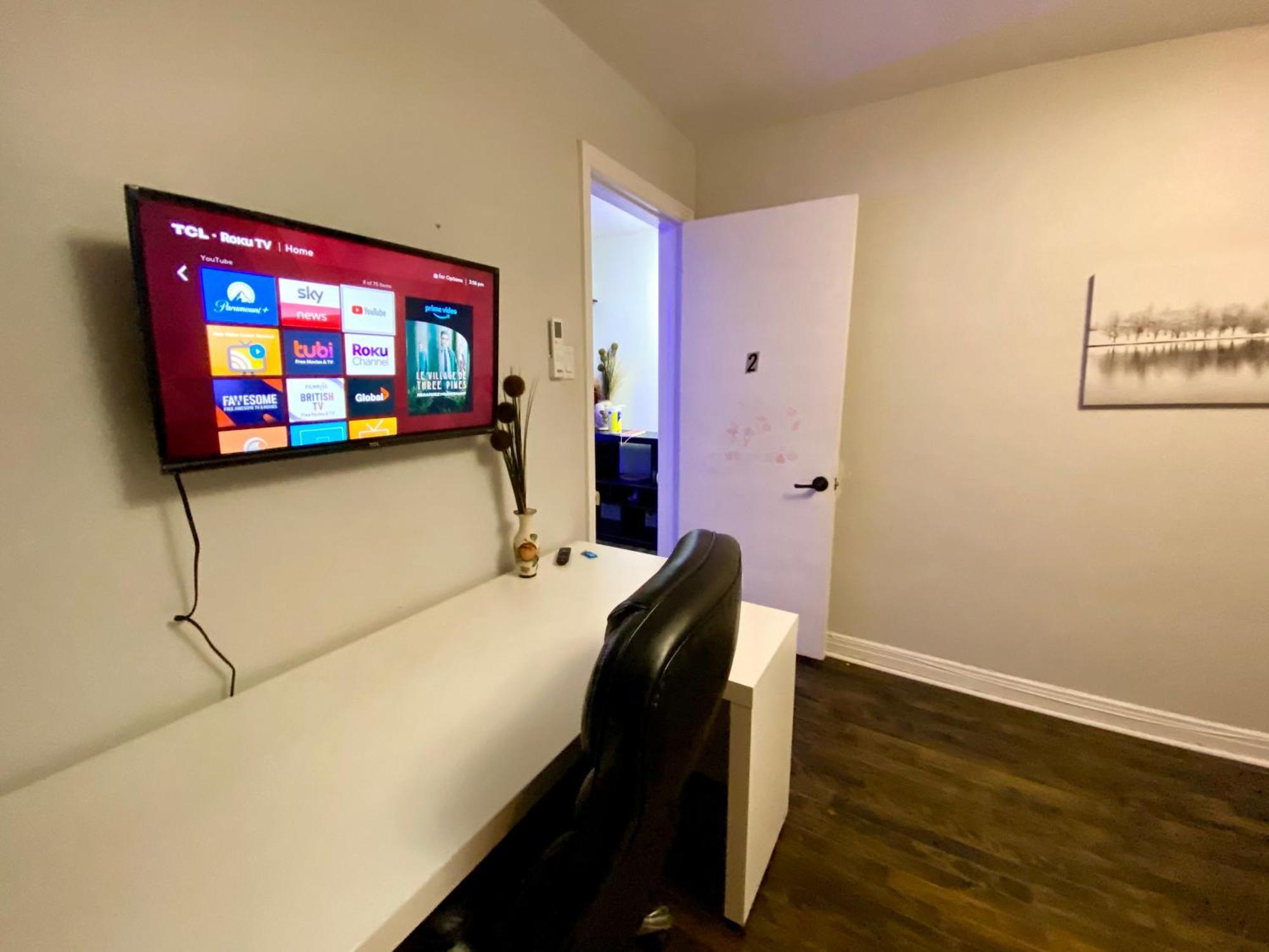 Montreal Homes - Affordable Rooms, Smart Tv, Shared Kitchen Экстерьер фото